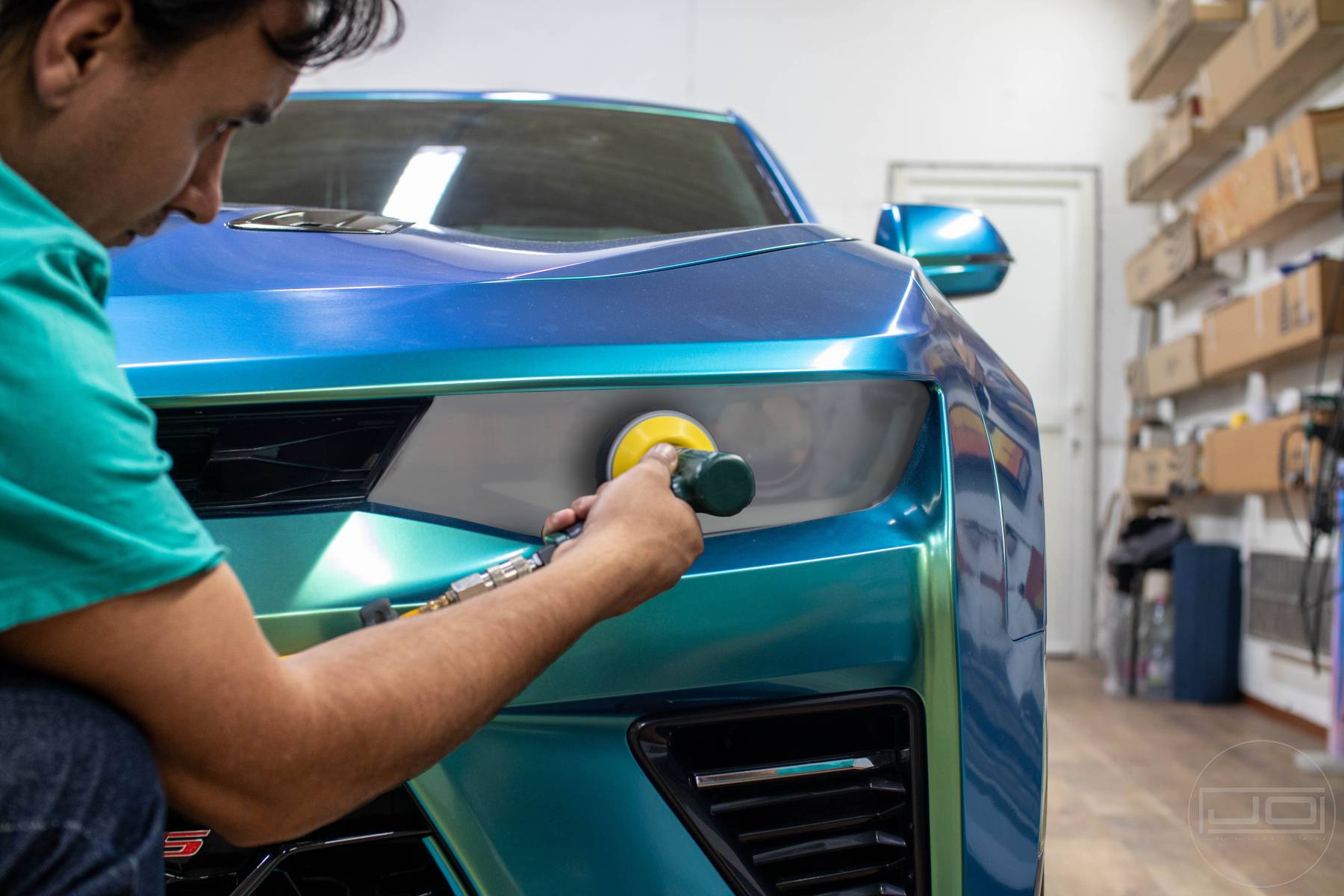 2000-es csiszolás fényszóró polírozás előtt 1. illusztráció