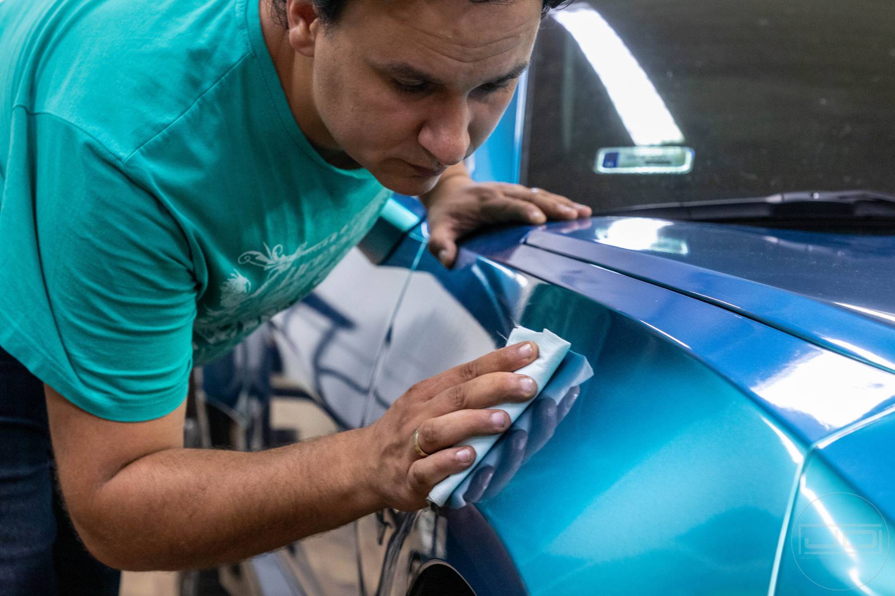 Kerámiázás - Kerámia bevonat telepítése első sárvédőre 1. illusztráció